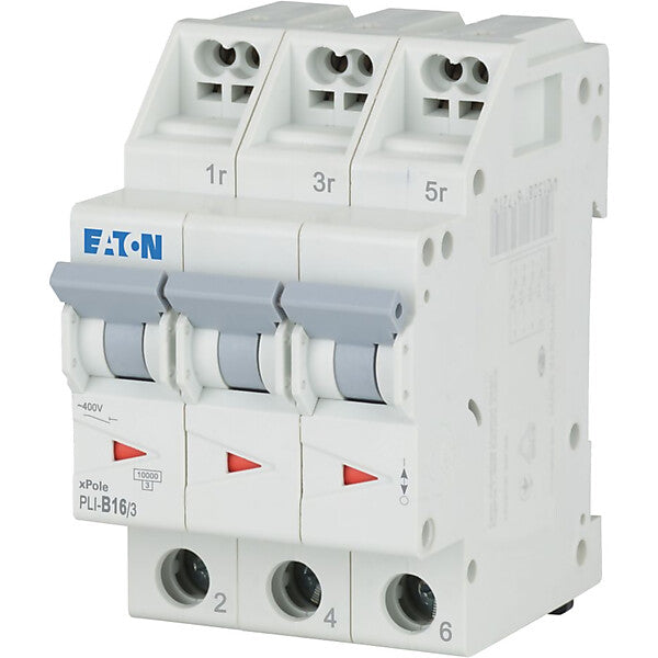 Eaton Leitungsschutzschalter B 16A, 3p Steckkl. PLI-B16/3